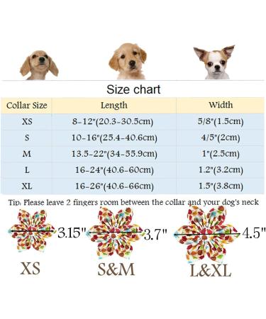 Shop Halison Dog Collar with Removable Flower - Enchanting Cotton Design for Small to Large Dogs - Perfect Gift for Boys & Girls | Autumn Ahornblatt - Buy Online on GoSupps.com