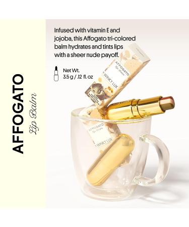 Winky Lux Affogato Balm - Sheer Tinted Nude Lipstick with Vitamin E and Jojoba Oil - Buy Online on GoSupps.com