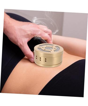 Buy Homsfou Portable Moxibustion Box - MOXA Stick Holder & Moxa Gel Burner for Effective Moxibustion Therapy | International Shipping Available - Buy Online on GoSupps.com