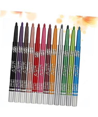 Beavorty 24 pcs eyeshadow stick eyeliner pencil for waterline pencil eyeshadow stick eyeshadow pen eye 1 count (Pack of 1) As Shownx2pcs - Buy Online on GoSupps.com