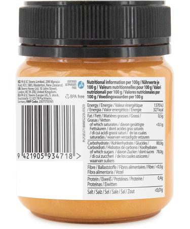 Steens Manuka Honey - MGO 85+ - 100% Certified Pure Raw Multifloral Manuka Honey - Jarred and Sealed in New Zealand - Buy Online on GoSupps.com