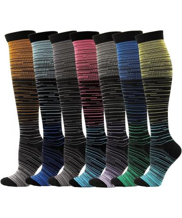 Jilibaba Compression Socks for Men & Women - Knee Highs for Winter Sports Fitness Running & Travel - Buy Online on GoSupps.com