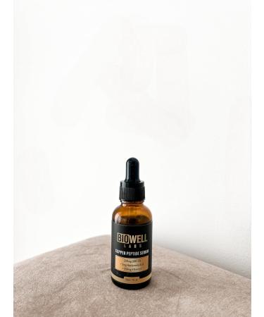 GHK-CU Copper Peptide Serum with Hyaluronic Acid | Acne Treatment & Anti-Aging | Reduce Wrinkles & Fine Lines | International Shipping - Buy Online on GoSupps.com