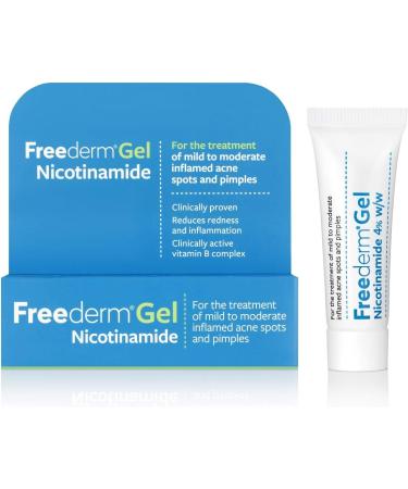 Freederm Gel 10g - Clinically Proven Acne Treatment with Nicotinamide | Reduce Spot Size, Redness, and Inflammation - Buy Online on GoSupps.com