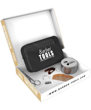 Barber Tools Kit | Premium Beard Care Set for Men | International Shipping Available - Buy Online on GoSupps.com