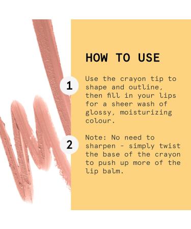 Beauty Pie Shine Up Luxe Lip Colour Balm Stick (Baby Bare) For Hydrating Softening & Soothing Lips - Buy Online on GoSupps.com