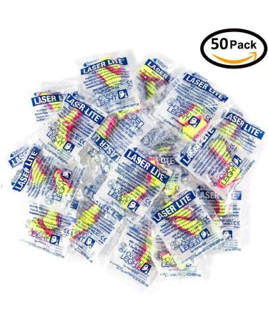 Halovie Earplugs for Sleep - 50 Pairs of Foam Hearing Protection with SNR 35dB | Soft Noise Suppression Earplugs - Buy Online on GoSupps.com