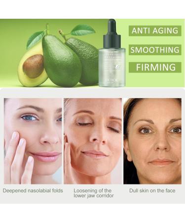 Avocado Face Serum Avocado Anti Wrinkle Face Serum & Oils Smooth Fine Lines & Anti Aging - Buy Online on GoSupps.com