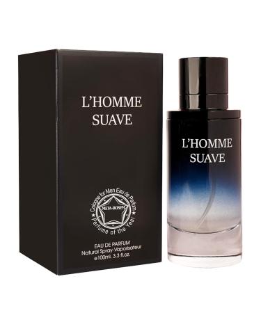 META-BOSEM L'Homme Suave Sensual Woody Fragrance for Men | Long Lasting Cologne Aromatic Scent Eau de Parfum Natural Spray - Great Holiday Gift 3.4 Fl Oz/100 Ml - Buy Online on GoSupps.com