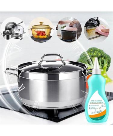 Magic Gel Cleaner for Pots and Pans Black Pot Bottom Cleaning Gel Bottom of The Pot Black Scale Cleaner Gel Cleaner for Pot Bottom (Color : 2 Pcs) - Buy Online on GoSupps.com