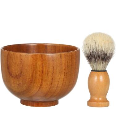 LAURAG Beard Shaving Cream Bowl & Mug for Men | Premium Shaving Soap & Brush Set | Ideal Gift for Grooming - Buy Online on GoSupps.com