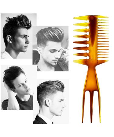 JdXun Wide Comb Set - Antistatic Coarse Tooth Hair Combs for Curly & Wet Long Hair - Black & Brown - Buy Online on GoSupps.com