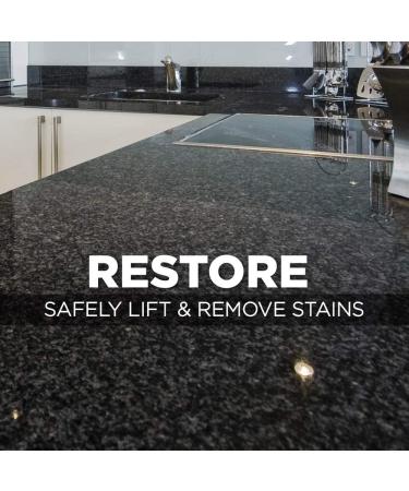 Weiman Granite & Stone Stain Remover - 10 oz | Removes Food Coffee Wine Ink & Oil Stains - Best for International Shipping - Buy Online on GoSupps.com