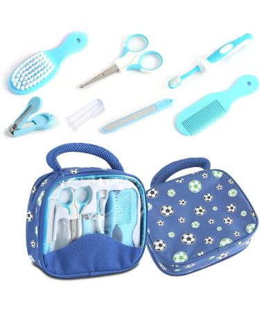 Baby Grooming Healthcare Kit - 8 pcs RoseFlower Baby Safety Care Set for Newborns - Includes Brush, Comb, Nail Clipper, Toothbrush - Nursery Health Care Set for Boys and Girls - Buy Online on GoSupps.com