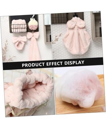 Baluue 3 Sets Dry Hair Towel Set Home Shower Ball Esponjas Para El Cuerpo Bath Ball Pink Twisted Yarn - Buy Online on GoSupps.com