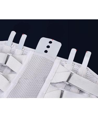 Adjustable Lumbar Support Belt - Double-Train Correction Clip for Lower Back Pain Relief | Oversized Decompression Corset (Black) - Buy Online on GoSupps.com