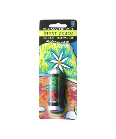 Earth Solutions Aromatherapy Inhaler | Inner Peace | Personal Essential Oil Diffuser | A Peace and Calming Essential Oil with Positive Self Affirmation | Best Essential Oil