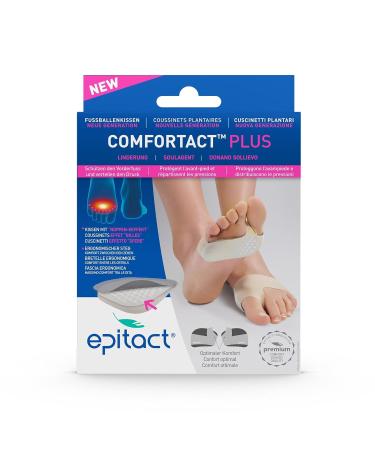 EPITACT Double Protection Cushion for Hallux Valgus - Size M (39-41) - 2 Pcs for Plantar Pain Relief - International Shipping Available - Buy Online on GoSupps.com