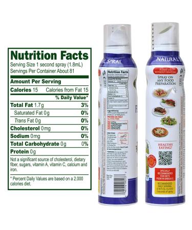 Mantova Flaxseed Oil Cooking Spray - 100% Pure Omega-3 for Keto Snacks & Baking - 5 oz - Buy Online on GoSupps.com