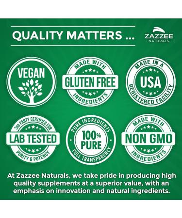 Zazzee White Kidney Bean Extract 18000 mg Strength - 200 Vegan Capsules, 100% Pure & Non-GMO - Buy Online on GoSupps.com