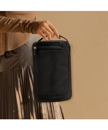 Trousse de toilette de grande capacit en cuir synth tique pour femmes et filles - Organiseur de maquillage de grande capacit pour femme Laiteux - Buy Online on GoSupps.com