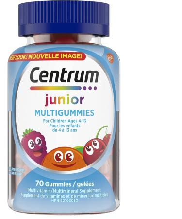 Centrum Junior Multigummies Multivitamins Gummies Kids Multivitamin Gluten-Free & Women Multivitamins/Minerals Supplement 90 Tablets (Packaging May Vary) Gummies + Minerals Supplement - Buy Online on GoSupps.com