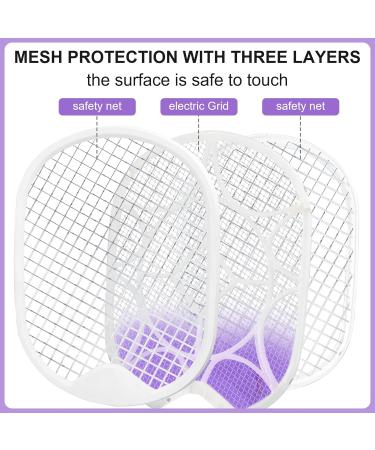 Shop Oziral 2 in 1 Electric Fly Catcher | 3000V USB Rechargeable Insect Trap for Home & Garden - Best Mosquito & Fly Destroyer - Buy Online on GoSupps.com