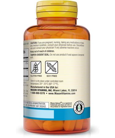 Mason Natural L-Lysine 500 mg with Calcium - Boost Immune Function & Nutrient Absorption - 100 Tablets - Premium Essential Amino Acid - Buy Online on GoSupps.com