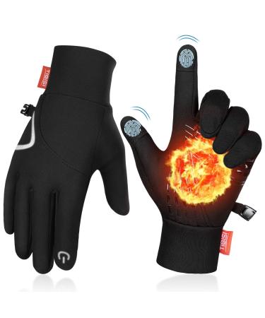 Benirap bicycle gloves men women warm winter gloves water -repellent touchscreen gloves windproof running gloves slippery sports gloves to run cycle climbing TM01 m