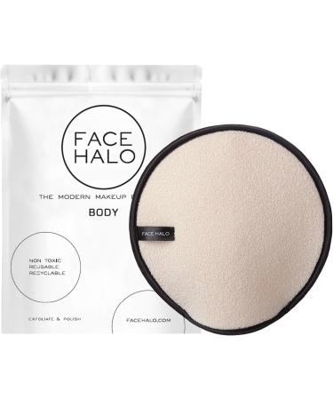 Face Halo Body Exfoliator & Polish - Dual-sided Mitt with HaloTech Fibers | Chemical-Free and Eco-Friendly | Gentle on All Skin Types | Saves Money with Just Add Water - Buy Online on GoSupps.com