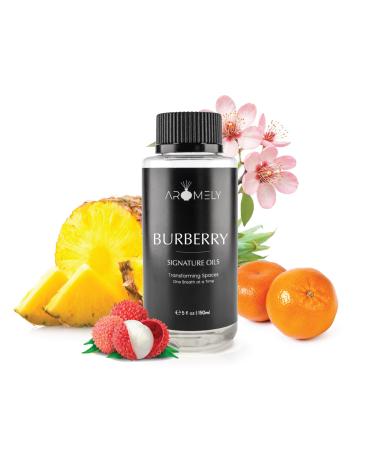 Aromely B-Berry Diffuser Oil Scent - Essential Oils for Diffusers Aromatherapy - Sophisticated Aroma Blend of Lychee Japanese Yuzu Pineapple Tangerine - 150ml B-Berry 5 Fl Oz (Pack of 1)