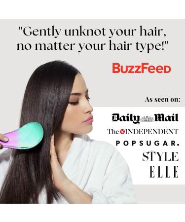 Lily England Vegan Detangle Hair Brush - For Curly, Straight, Dry & Wet Hair - Kids, Women, Toddlers - 1 Count - Buy Online on GoSupps.com