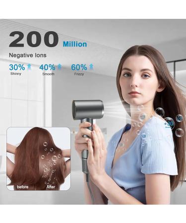 Professional Ionic Hair Dryer - Fast Drying & Travel Friendly | Safe Hair Care with Diffuser - Buy Online on GoSupps.com