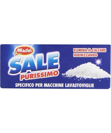 Salt Flawless Specific Salt Granular Eliminates Limescale igienizzando for Machines Dishwasher 4 Pieces of 1 kg 4 kg  - Buy Online on GoSupps.com
