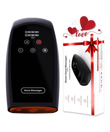 Mother's day gift hand massage device with compression and heating pain relief massage device carpal tunnel and numbness in the fingers Valentine's Day gift for him/she
