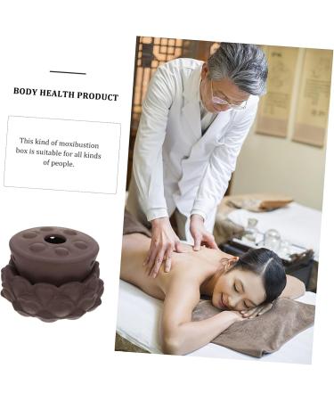Beavorty Kasten Umbilical Moxibustion Tool | Moxa Supplies for Health & Personal Care - Ai Zhu Moxibustion Box Warmer - Buy Online on GoSupps.com