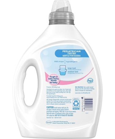 all Baby Liquid Laundry Detergent - Dye-Free Formula - 100 Loads - Buy Online on GoSupps.com