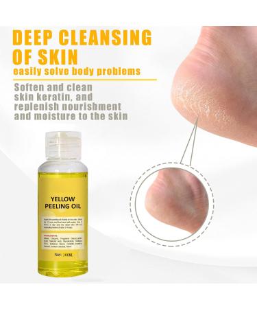 Lightening Peeling Oil Body Peeling Oil Extra Strong Yellow Peeling Peeling Oil Exfoliating Scrub Oil For Black Skin 30 l - Buy Online on GoSupps.com