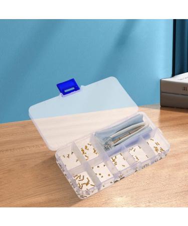 Lurrose Glasses Repair Set - Rimless Bracket Seal Parts Nose Pads & Gold-Plated Screw Tool Box | International Shipping - Buy Online on GoSupps.com