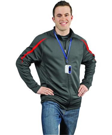 SmartHeart Pulse Oximeter | Portable Blood Oxygen Monitor | Complete System with Lanyard & Batteries | International Shipping Available - Buy Online on GoSupps.com