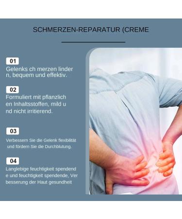 Cr me apaisante pour les articulations - Cr me de massage apaisante pour les genoux - Soin hydratant puissant pour plus de mobilit - Soin de la peau pour la taille les pieds les chevilles - Buy Online on GoSupps.com