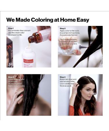 Revlon Colorsilk Permanent Hair Color 10 Black - Ammonia-Free Dye with 100% Gray Coverage, Keratin & Amino Acids - 4.4 oz (Pack of 1) - Buy Online on GoSupps.com