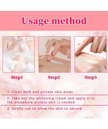  Kasmole Intimate Bleaching Cream for Women | Fast-Acting Lightening Cream | Dark Spot Remover for Inner Thighs Underarms Neck Armpits Knees  - Buy Online on GoSupps.com