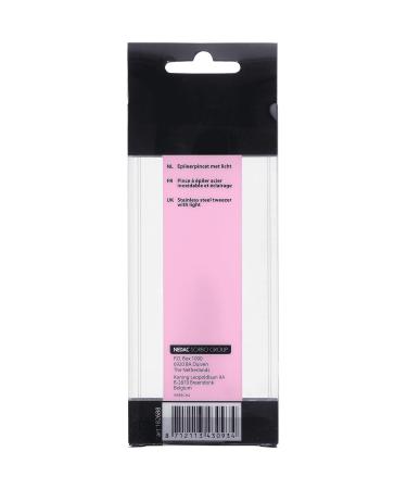 Buy My Style Stainless Steel Tweezers with Light - Precision Grooming Tool for Flawless Beauty | International Shipping Available - Buy Online on GoSupps.com