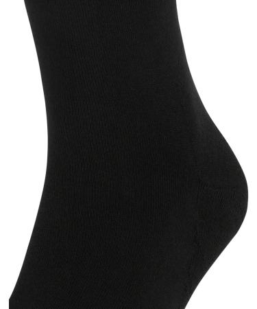 FALKE Unisex Run U SO Cotton Socks - Black (3000) - Size 42-43 | High-Quality International Shipping - Buy Online on GoSupps.com