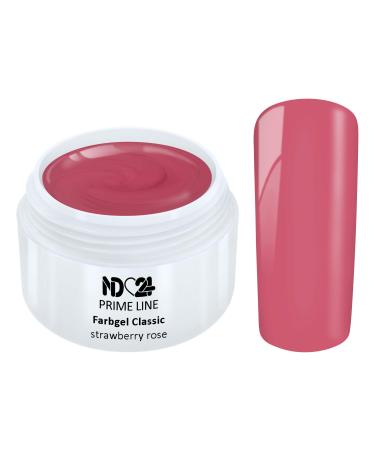 Prime Line - Color Uv Gel Led Color Gel Strawberry Rose Pink - Made in Germany - 5ml