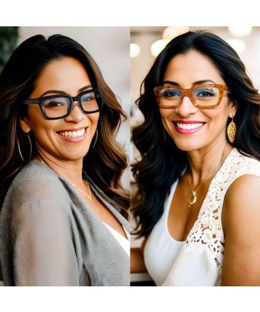 VISOONE Spring Hinge Blue Light Blocking Glasses - Trendy Square Gaming Eyewear for Men & Women - Anti Glare YALE - Buy Online on GoSupps.com