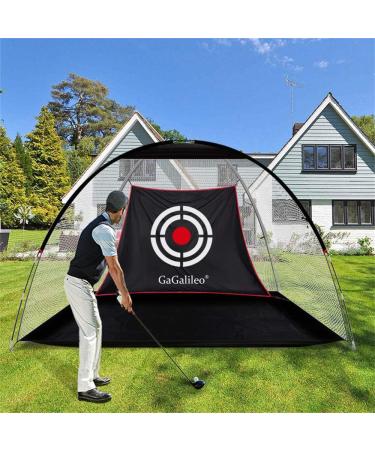 12x7x6FT Golf Net with Target Cloth - Heavy Duty Backyard Driving Range & Practice Hitting Net - Buy Online on GoSupps.com