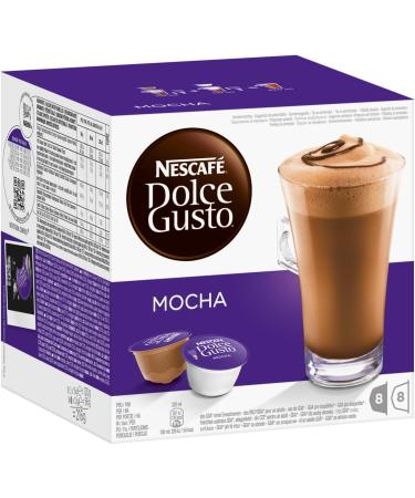 Nescaf Dolce Gusto Mocha Pack of 5 5 x 16 Capsules (40 servings) - Buy Online on GoSupps.com