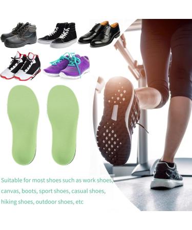 Plantar Fasciitis Arch Support Gel Memory Foam Insoles | Men & Women | Flat Feet & High Arch | Work Boot Inserts for All-Day Standing (Size L Men 10-12 / Women 11-13) - Buy Online on GoSupps.com
